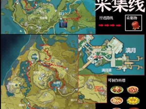 原神大世界攻略：绝云椒椒全点位采集路线详解指南