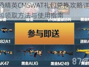 反恐精英CMSWAT礼包兑换攻略详解：礼包领取方法与使用指南