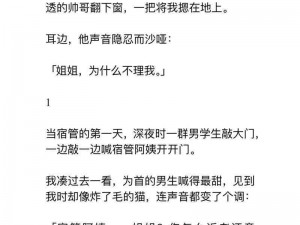 最新色欲校花小说，让你体验不一样的校园爱情