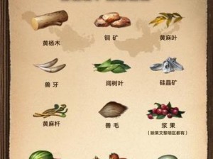 明日之后：黄麻叶的获取与涤纶布、塑料基础材料的制作秘籍