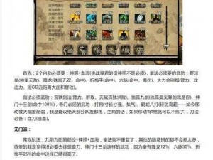 金庸群侠传x武功秘籍名称配置大全：从入门到精通的秘籍宝典