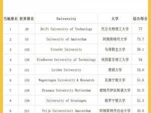 荷兰姓交大2024;荷兰姓交大 2024：留学荷兰，体验世界一流教育