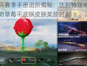 特种兵赛季手册进阶揭秘：达到特定等级解锁火吻草莓平底锅皮肤奖励时刻