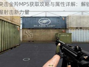 全民突击金羚MP5获取攻略与属性详解：解锁MP5，掌握射击新力量