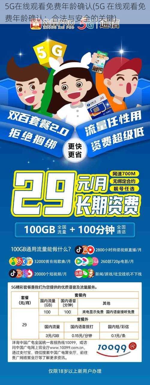 5G在线观看免费年龄确认(5G 在线观看免费年龄确认：合法与安全的关键)