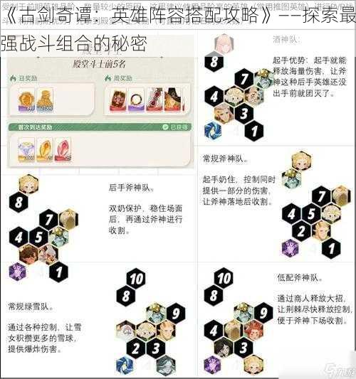 《古剑奇谭：英雄阵容搭配攻略》——探索最强战斗组合的秘密