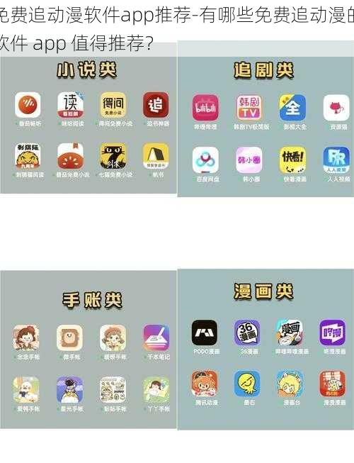 免费追动漫软件app推荐-有哪些免费追动漫的软件 app 值得推荐？