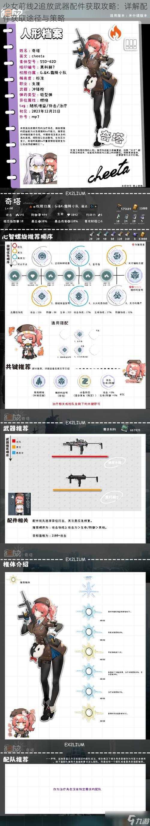 少女前线2追放武器配件获取攻略：详解配件获取途径与策略