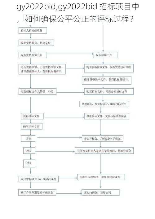 gy2022bid,gy2022bid 招标项目中，如何确保公平公正的评标过程？