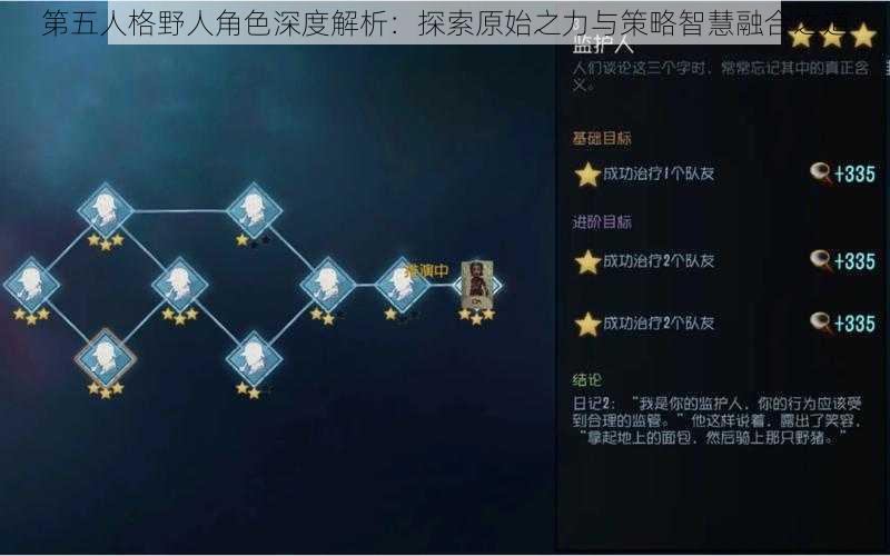 第五人格野人角色深度解析：探索原始之力与策略智慧融合之道